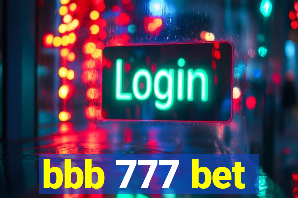 bbb 777 bet